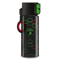 Ars Una: Lamborghini BPA-freie schwarz-grüne Trinkflasche 475 ml