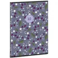 Ars Una: Lovely Bloom Bluebells A/4 extra geheftetes Punktrasterheft