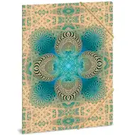 Ars Una: Mandala Gold Hope Gummibandmappe A/4