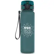 Ars Una: Matt türkisgrüne Trinkflasche 600 ml