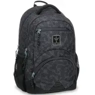 Ars Una: Moire ergonomischer Schulranzen, Rucksack 33x45x24 cm
