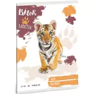 Ars Una: Mutige Pfoten – Tiger liniertes Heft A/5 21-32