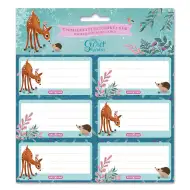 Ars Una: My Secret Garden Reh-Etiketten 3x6 Stück