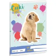 Ars Una: Niedliche Tiere – Golden Retriever, glattes Heft A/5 20-32