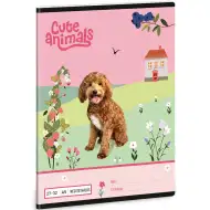 Ars Una: Niedliche Tiere – Hundchen kariertes Heft A/5 27-32