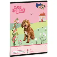 Ars Una: Niedliche Tiere – Hundchen liniert Heft A/5 21-32