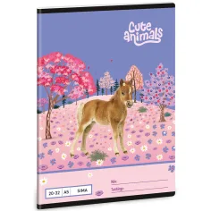 Ars Una: Niedliche Tiere - Pferd, Blankoheft A/5 20-32