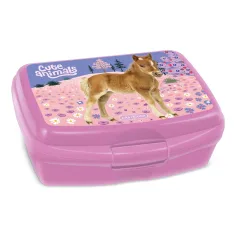Ars Una: Niedliche Tiere - Pferd Brotdose 16,5 x 6 x 13,5 cm