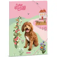 Ars Una: Niedliche Tiere Hundchen Gummimappe A/4