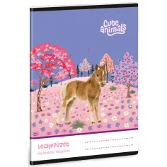 Ars Una: Niedliche Tiere Pferde-Übungsheft, 38 Blatt, A5