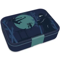Ars Una: Ninjas in the Dark – Brotdose mit Trennwand 15,3 × 21,6 × 5,2 cm
