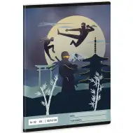 Ars Una: Ninjas in the Dark liniertes Heft für die 2. Klasse A/5 16-32