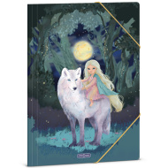 Ars Una: Northern Lights Gummizugmappe im A4-Format