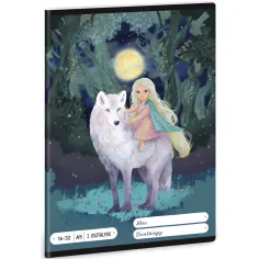Ars Una: Northern Lights liniertes Heft für die 2. Klasse A5 16-32