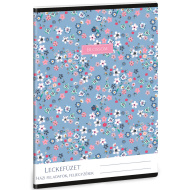 Ars Una: Pearl Blossom – blumenmusteriges Hausaufgabenheft A5