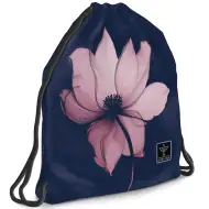 Ars Una: Pink Shade Blumen-Turnbeutel für Teenager, Sportbeutel 37,5x46 cm