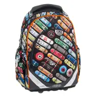 Ars Una: Rollin Mania Skateboard Anatomischer M Schulranzen, Rucksack