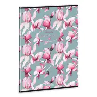 Ars Una: Rosy Magnolia A/4 extra geheftetes glattes Heft