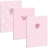 Ars Una: Soft Touch Pink Spring extra geheftetes Punktrasterheft A/4