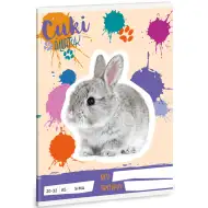 Ars Una: Süße Tiere - Hase, schlichtes Heft A/5 20-32