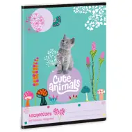 Ars Una: Süße Tiere - Kätzchen Hausaufgabenheft 38 Blatt A/5