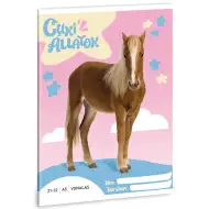 Ars Una: Süße Tiere - Palomino Pony liniertes Heft A/5