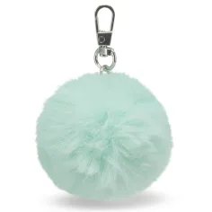 Ars Una: Taschenpompon in türkis, 7 cm