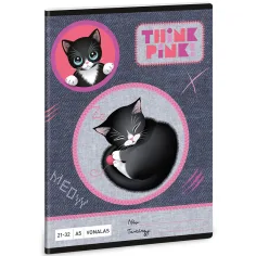 Ars Una: Think Pink A5 liniertes Heft 21-32