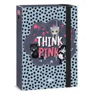 Ars Una: Think Pink Gummibandmappe A/4