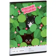 Ars Una: Think Pink Katzen Linienheft für die 2. Klasse A/5 16-32