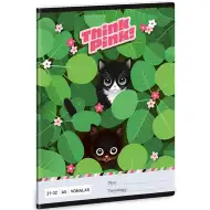 Ars Una: Think Pink Katzen liniertes Heft A/5 21-32