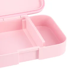 Ars Una: Think Pink Lunchbox mit Katzenmotiv und Fächern, 15,3×21,6×5,2 cm Bild 2