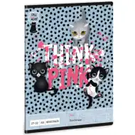 Ars Una: Think Pink kariertes Heft A/5 27-32