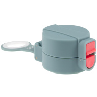 Ars Una: Trinkflaschendeckel mit Sicherheitsverschluss, grau, für 350–650-ml-Flaschen