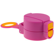 Ars Una: Trinkflaschendeckel mit Sicherheitsverschluss in Rosa für Trinkflaschen von 350–650 ml