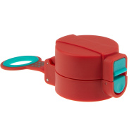 Ars Una: Trinkflaschendeckel mit Sicherheitsverschluss in Rot