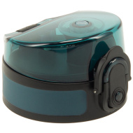 Ars Una: Trinkflaschendeckel mit Sicherheitsverschluss in blaugrün für 600-ml-Flaschen.