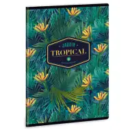 Ars Una: Tropical Florida liniertes Heft A/5 40 Seiten