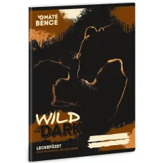 Ars Una: Wild in the dark Hausaufgabenheft, 38 Blatt, A5