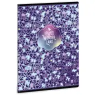Ars Una: Wonderland Ghost Blue kariertes Heft A/5 40 Blatt