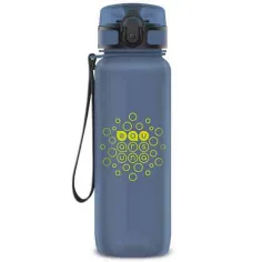 Ars Una: dunkelblaue matte Trinkflasche, 800 ml