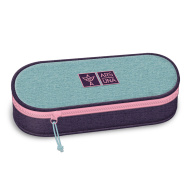 Ars Una: türkis-lila großes Federmäppchen 23 x 5,5 x 9 cm