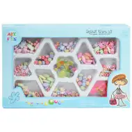 Art&amp;Fun: Schmuckset mit über 100 bunten Perlen