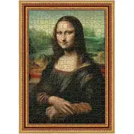 ArtFrame: Leonardo Da Vinci – Mona Lisa 500-teiliges Puzzle mit Rahmen – Trefl