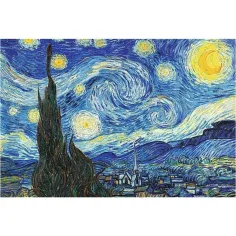 ArtFrame: Van Gogh – Sternennacht 500-teiliges Puzzle mit Rahmen – Trefl Bild 2