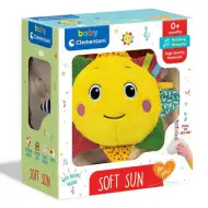 Aufziehbare, musikalische, kuschelweiche Plüsch-Sonne - Clementoni Baby