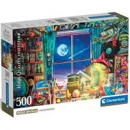 Aussicht auf den Mond 500-teiliges HQC Kompakt-Puzzle - Clementoni