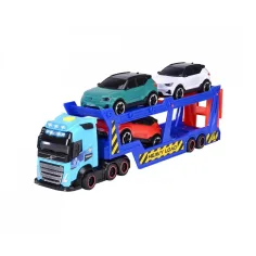 Autotransporter mit 3 kleinen Autos - Dickie Toys Bild 2