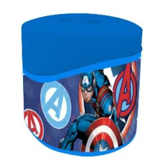 Avengers Kunststoffbehälter-Doppelspitzer mit Captain America-Motiv Bild 2