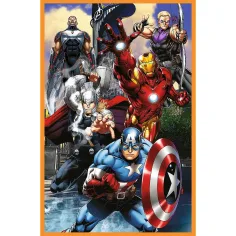 Avengers actionreicher Tag 3x80 Teile Puzzle - Trefl Bild 3